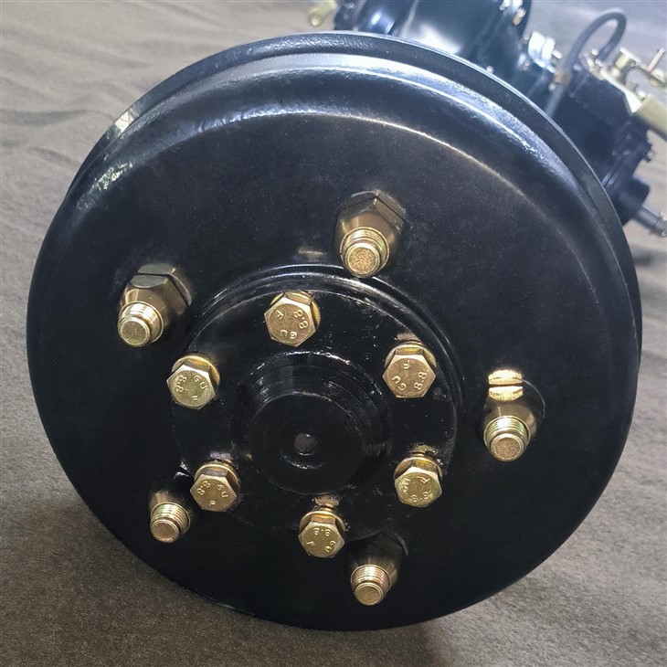 Heavy Duty Full Floating Tricycle Rear Axle With High Low Gearbox For APSONIC Cargo Tricycle AP150 AP175 AP200 manufacturers