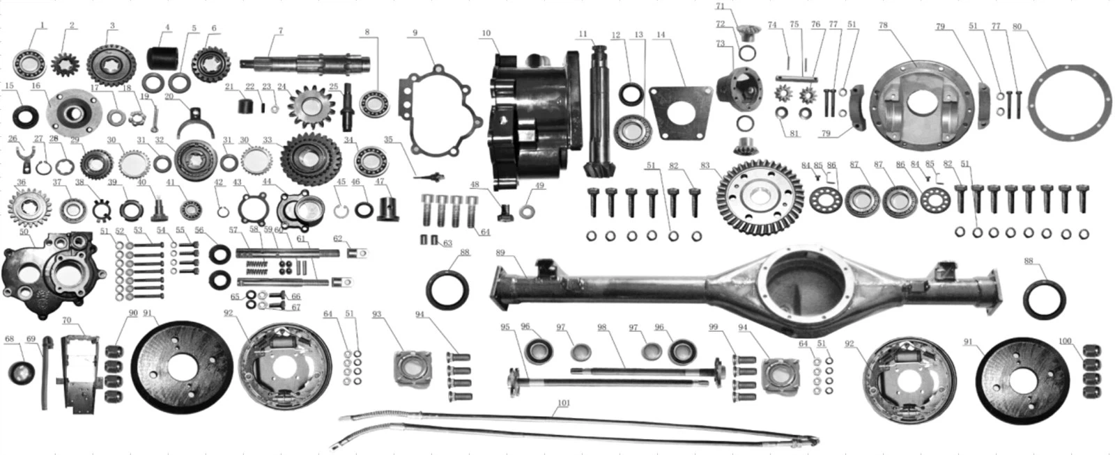 axle parts axle parts
