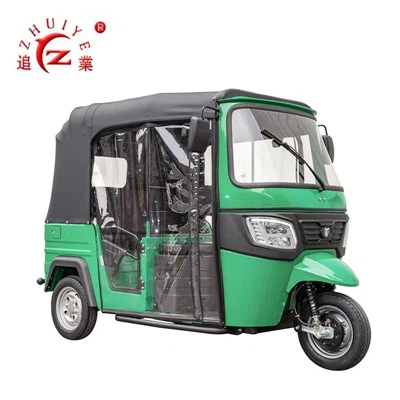 Single Row 2 Passengers Electric Tricycle